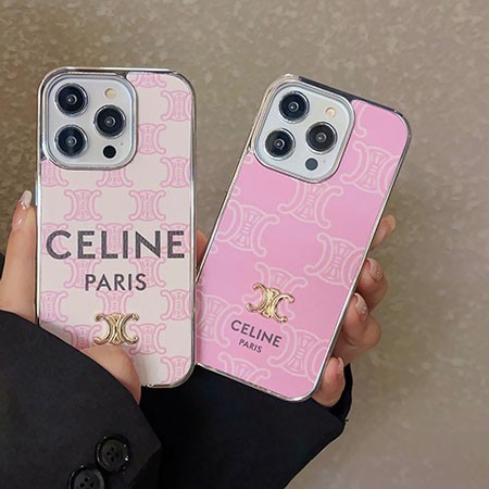 セリーヌ iphone 15plus カバー 