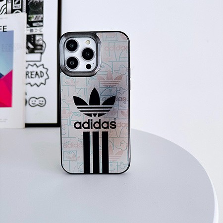 iphone15promax adidas風 ケース 