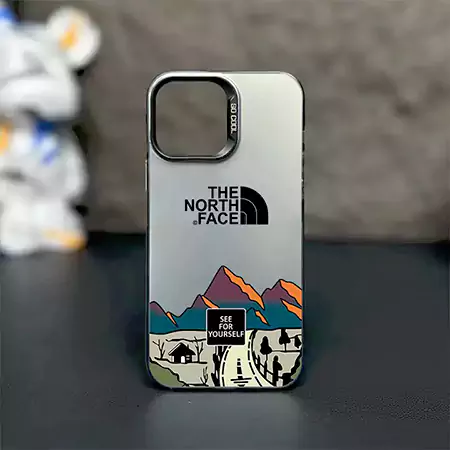 TPU the north face スマホケース アイフォーン15 