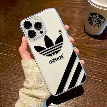 本物 ハイブランド adidas アディダス アイホン15promax スマホケース 