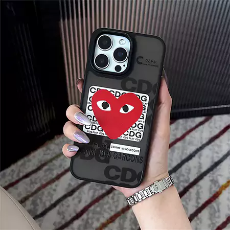 iphone 15plus ケース comme des garçons 