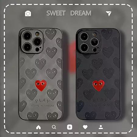 iphone 15プラス 携帯ケース コムデギャルソン comme des garçons 