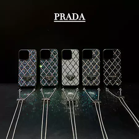 prada風 アイフォン15 携帯ケース 