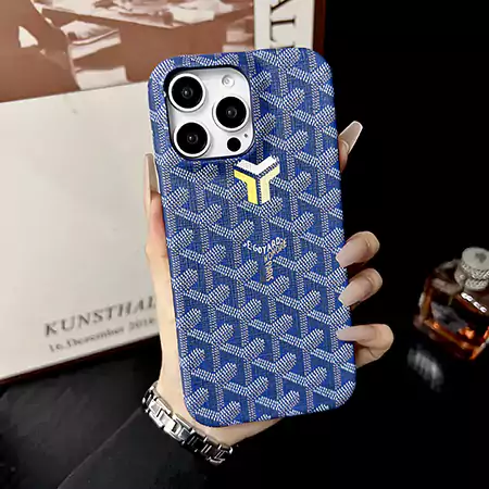 アイフォーン 15plus スマホケース goyard風 