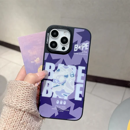 iphone 15プラス bape ア・ベイシング・エイプ ケース 