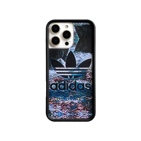 アイフォン16プラス カバー adidas風 