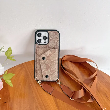 iphone16プロ スマホケース coach風 