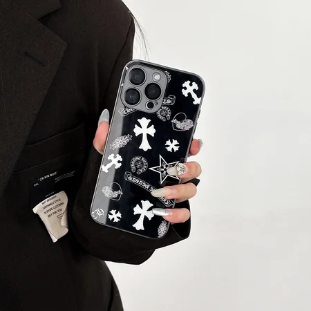 アイフォン13プロmax chrome hearts 携帯ケース 