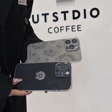 アイフォン16 ケース クロームハーツ風 