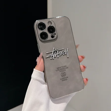 iphone15 stussy風 カバー 