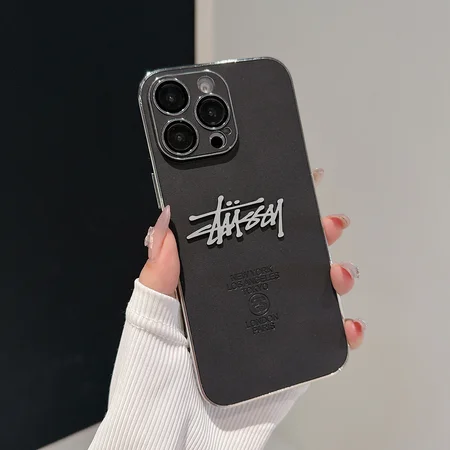 ステューシー風 アイホン14promax 携帯ケース 