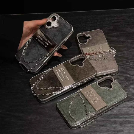 キラキラ ハイブランド メゾン マルジェラ風 iphone 16プロ max スマホケース 