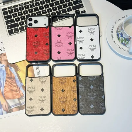ハイブランド スマホケース アイフォンiphone17プロmax mcm風 