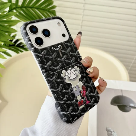 アイホンiphone17プラス ケース ゴヤール風 
