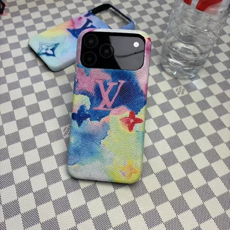 vuitton風 スマホケース iphone16 Plus 