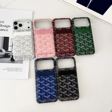 アイフォン17プロ 携帯ケース goyard風  キラキラ