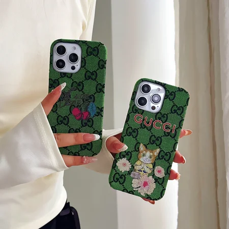 黒 アイフォン17plus グッチ gucci カバー 