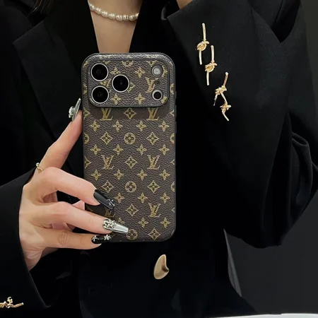 アイフォーン17プラス スマホケース ルイヴィトン風 