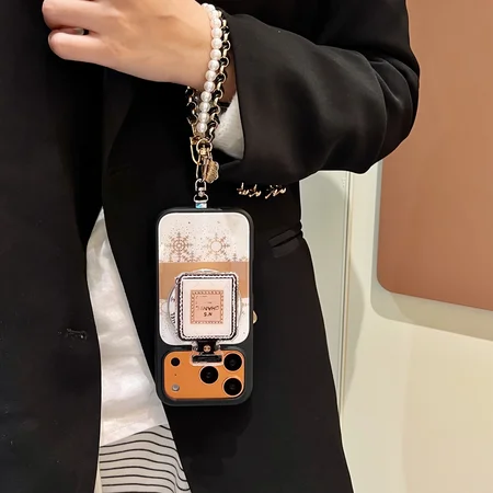 アイフォーン 14 chanel風 カバー 