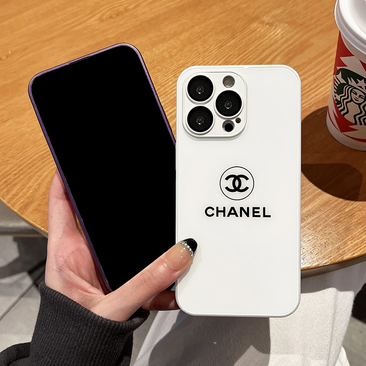 Chanel背面ガラスiphone14proスマホケースシャネルハイブランド iphone14pro maxケースChanel耐衝撃性 iphone13ケース