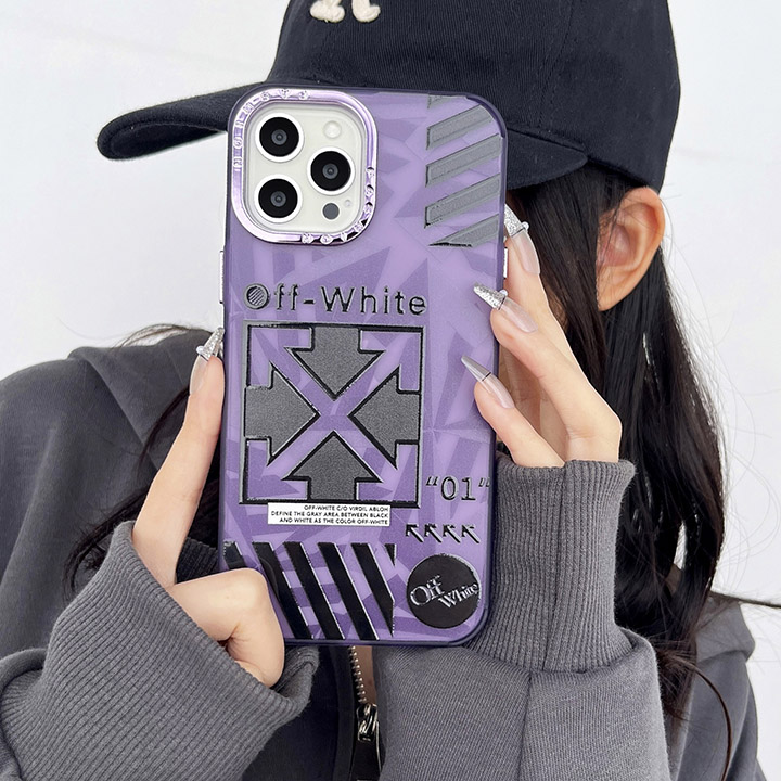 オフホワイト スマホケース iphone14プロmax 