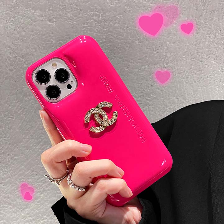chanel シャネル スマホケース アイフォーン 15plus 