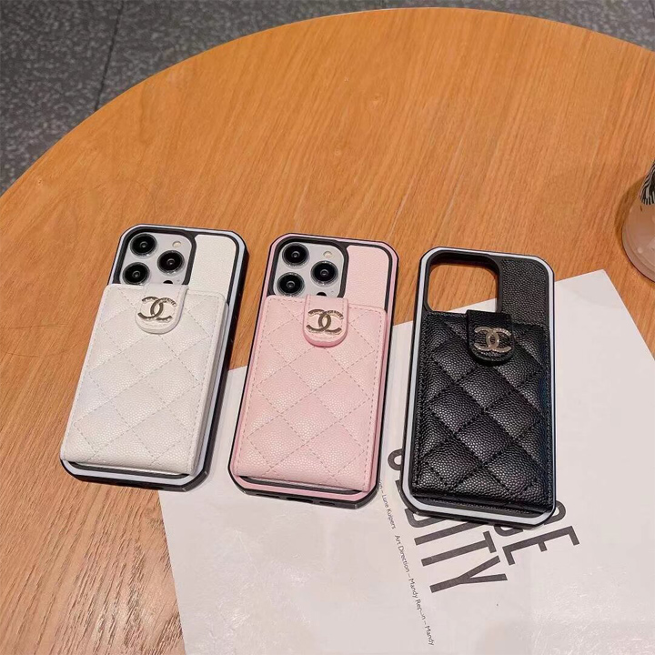 iphone15 カバー シャネル風 