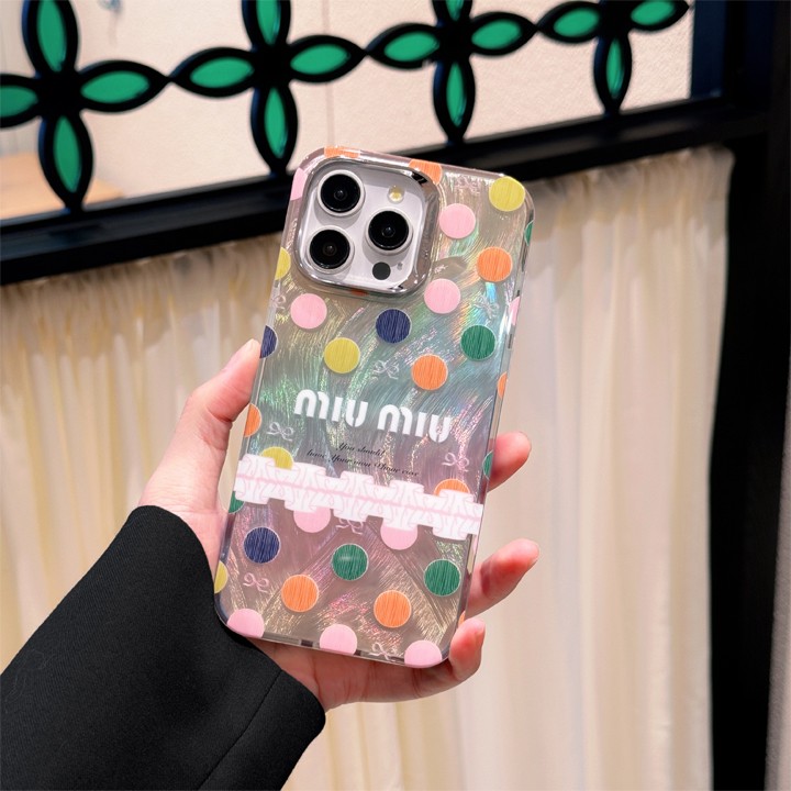 miumiu ミュウミュウ iphone15プラス 携帯ケース 