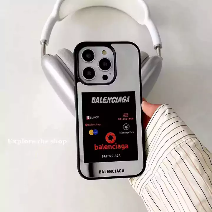 ブランド ケース iphone15プラス balenciaga バレンシアガ 