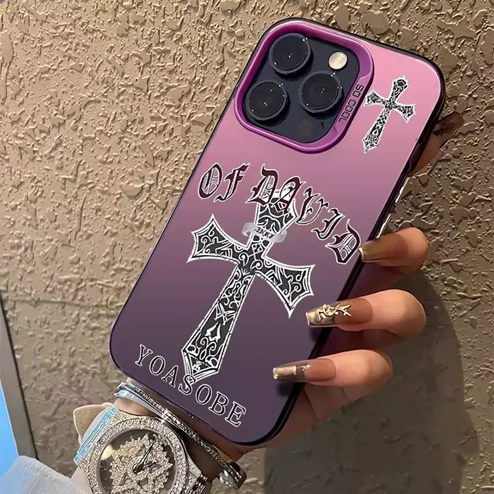 ハイブランド chrome hearts iphone15pro スマホケース 