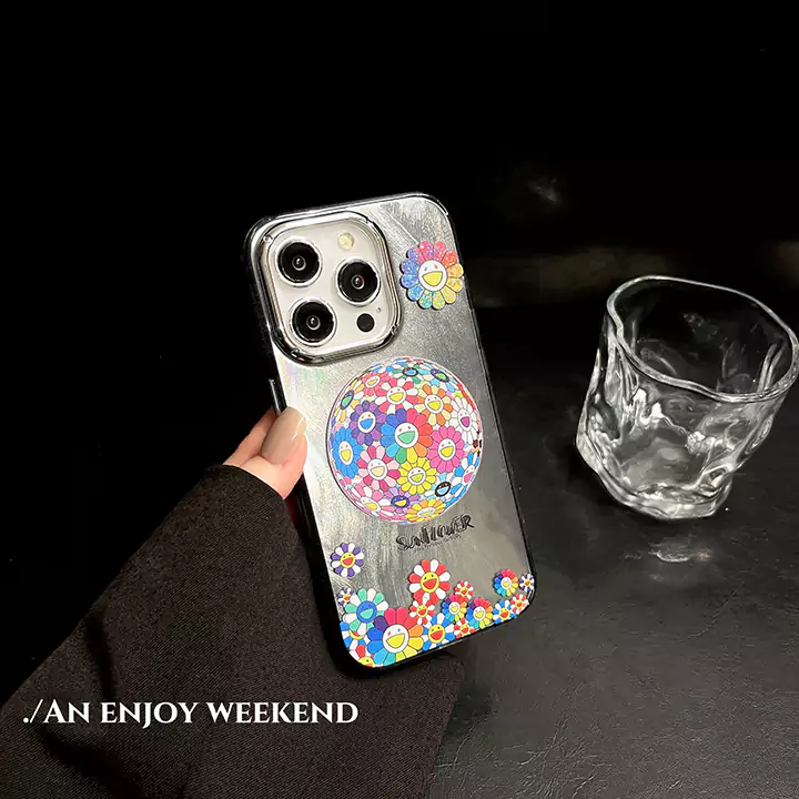 murakami sunflower カイカイキキ 携帯ケース iphone15プロmax 