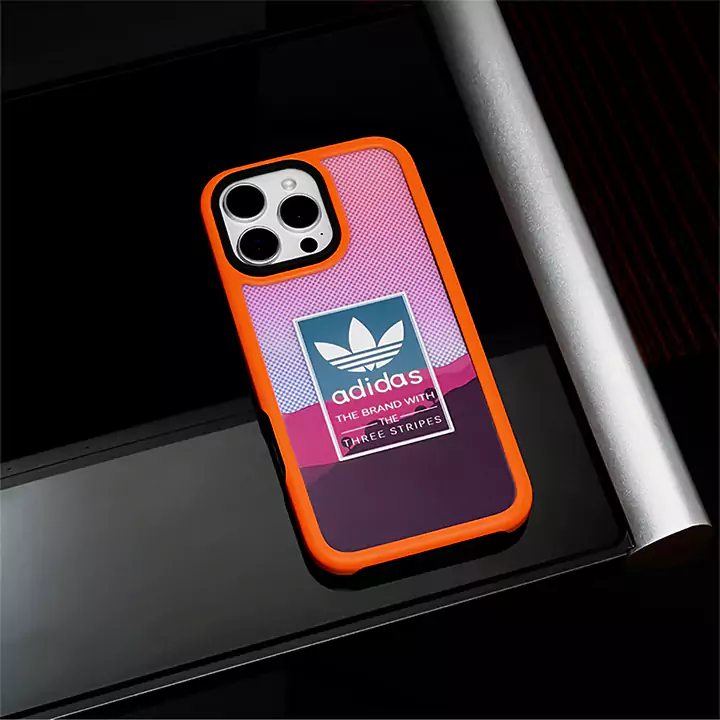 adidas風 ケース アイホン 15pro max 