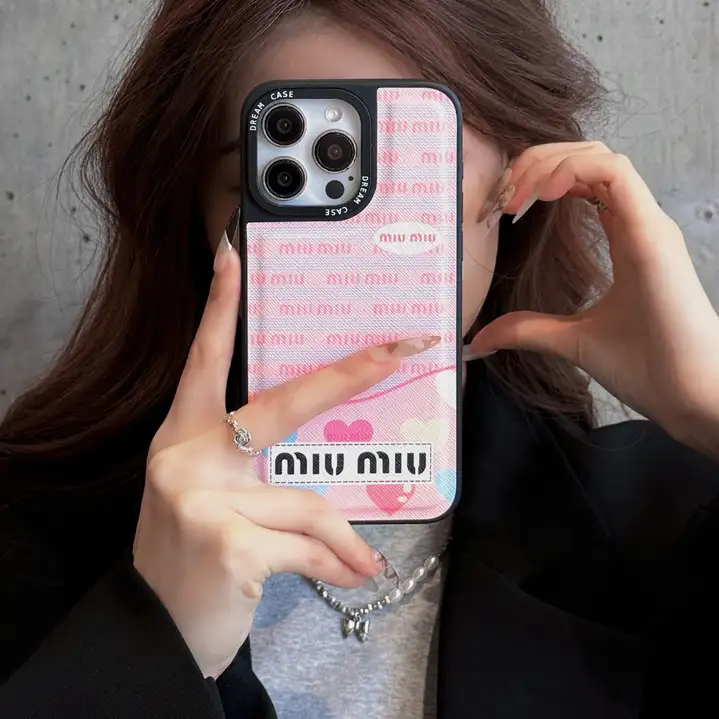 ミュウミュウ miumiu iphone 14 スマホケース 