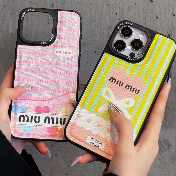 ミュウミュウ miumiu スマホケース アイホン 15プロ 