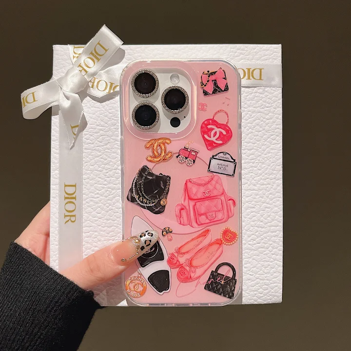 chanel スマホケース iphone15プラス 