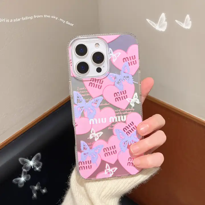 アイフォーン 14プロ max スマホケース ミュウミュウ miumiu 