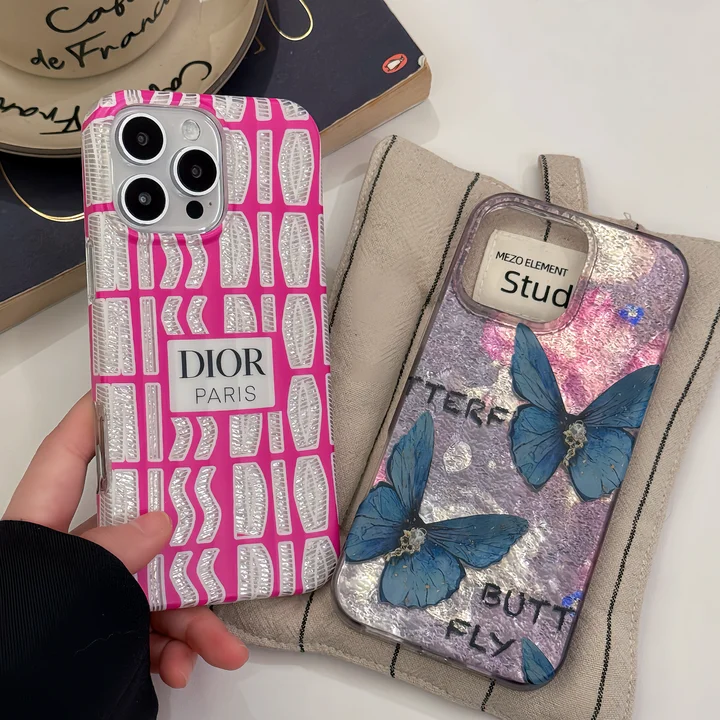 dior風 スマホケース アイフォーン16 