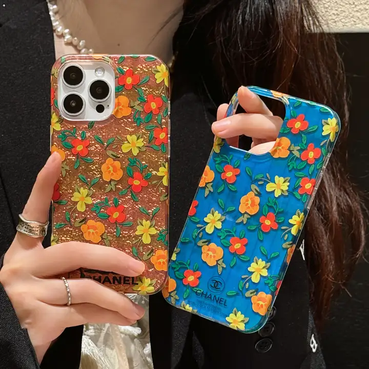 iphone 16 ケース シャネル風 