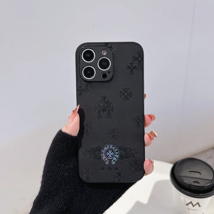 iphone 16プロ chrome hearts風 カバー 
