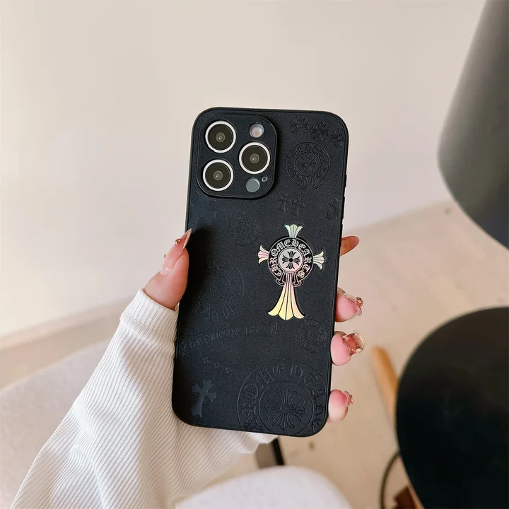 クロームハーツ風 iphone 15 pro スマホケース 