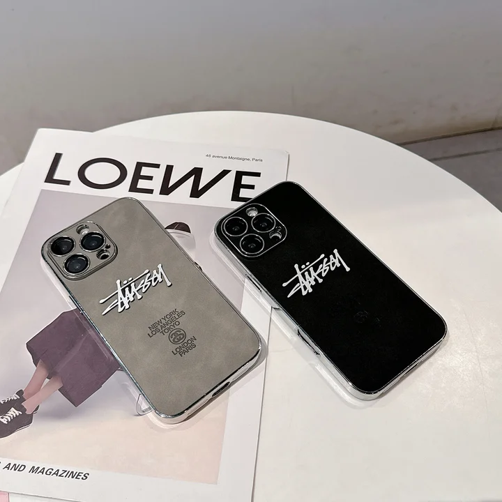 iphone15 stussy風 カバー 