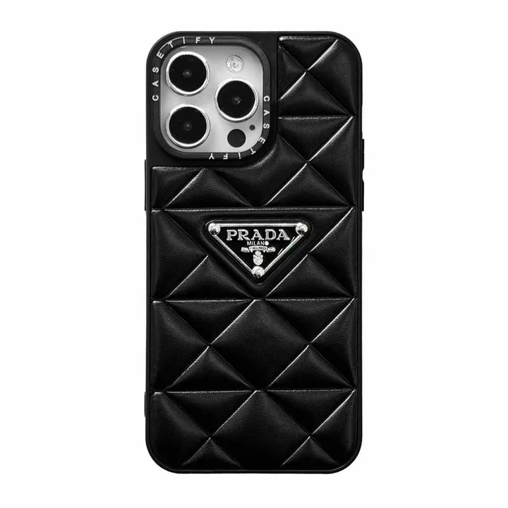 ハイブランド prada風 iphone16 スマホケース 