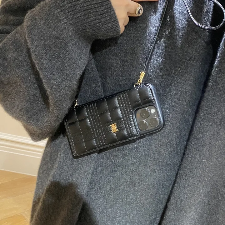 アイフォン16プロmax burberry風 携帯ケース 