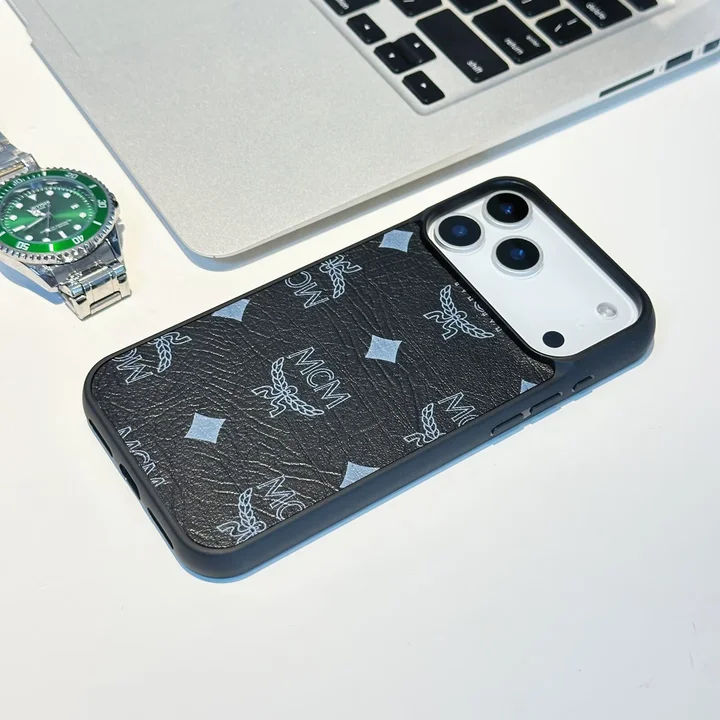 ハイブランド スマホケース アイフォンiphone17プロmax mcm風 