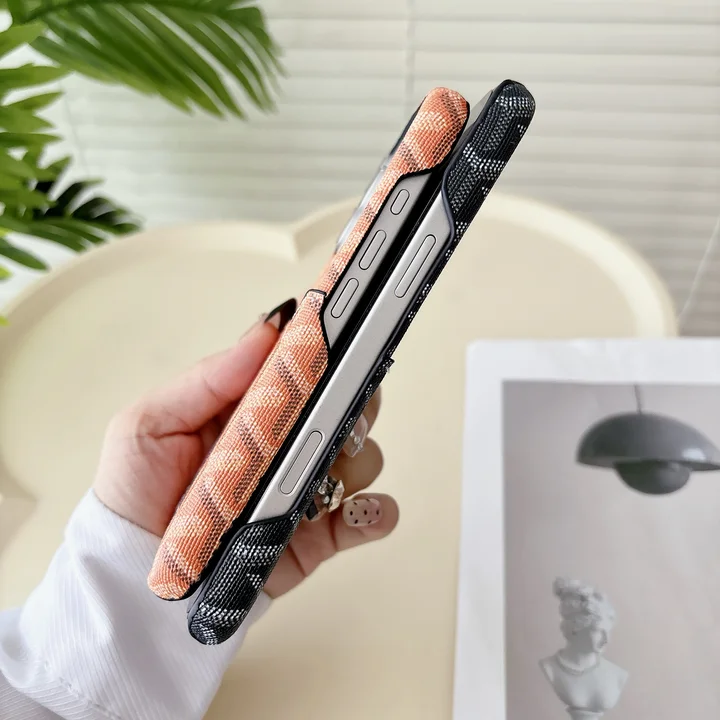 ブランド スマホケース アイフォーン17pro ゴヤール風 