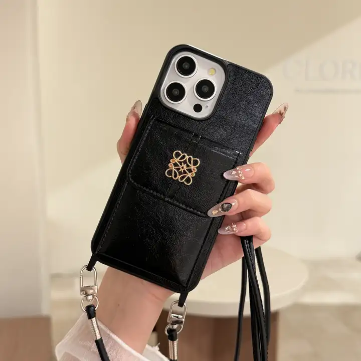 ハイブランド ケース iphone16 proMax ロエベ風 