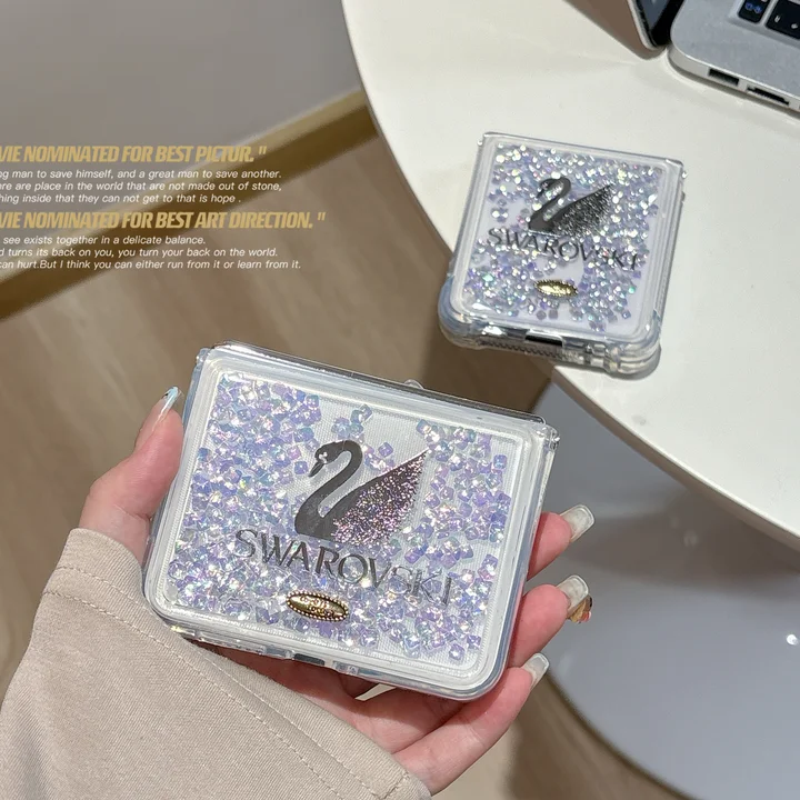 iphoneiphone17 swarovski風 ケース 