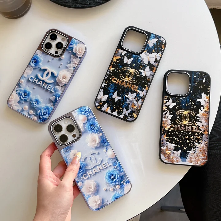 iphone17pro シャネル風 携帯ケース 