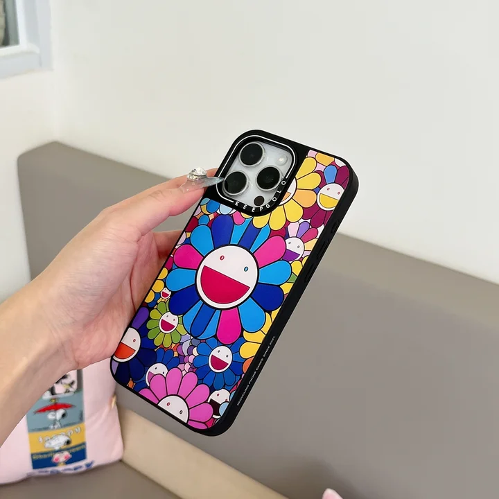 murakami sunflower カイカイキキ スマホケース iphone17プラス 