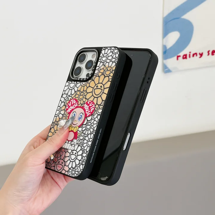 ハイブランド スマホケース アイフォーン 14 カイカイキキ風 